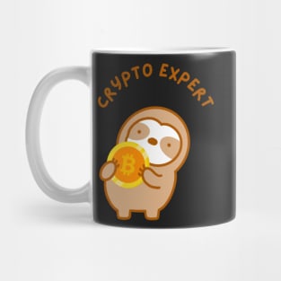 Cute Crypto Expert Sloth Mug